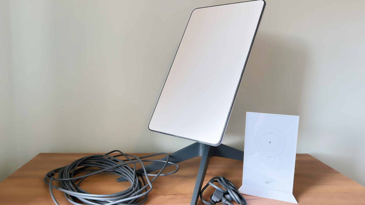 Kit Standard Starlink com antena e roteador